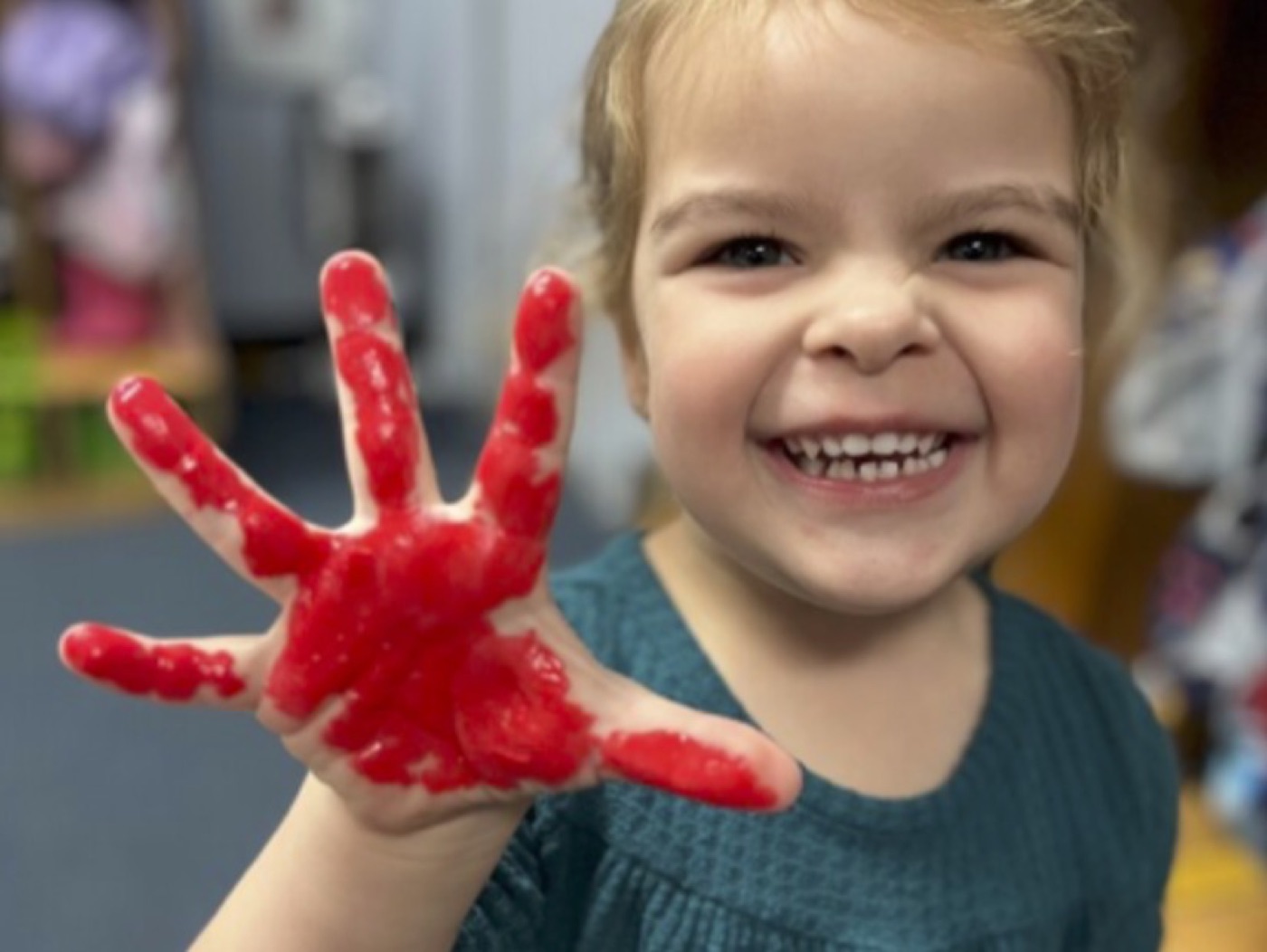 Little learners during activity time